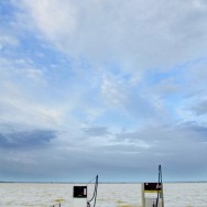 LOIRE : Pollution a Donges - cote a cote par mauvais temps